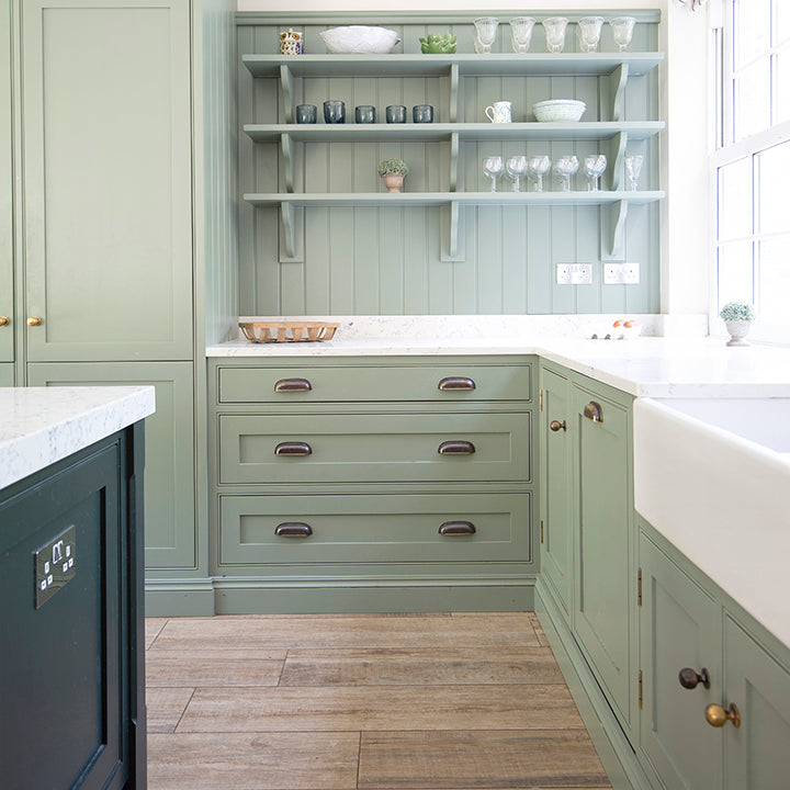 step inside a modern country kitchen with wood effect tiles