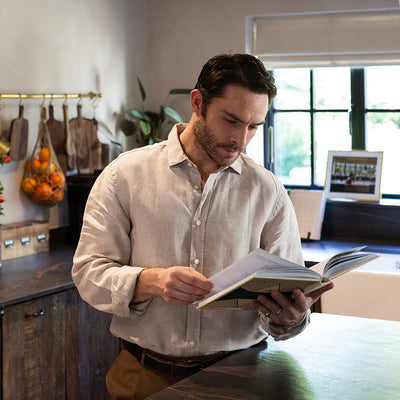 Step Inside Ed Westwick's Italian Inspired Farmhouse