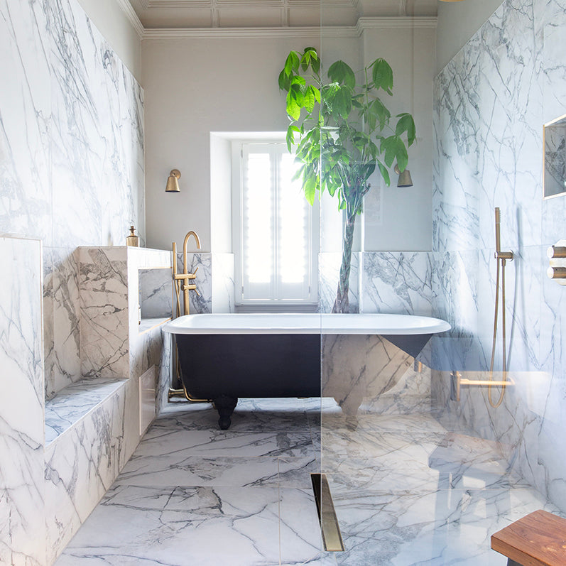 Step Inside a Marble Effect Bathroom | Blog | Quorn Stone