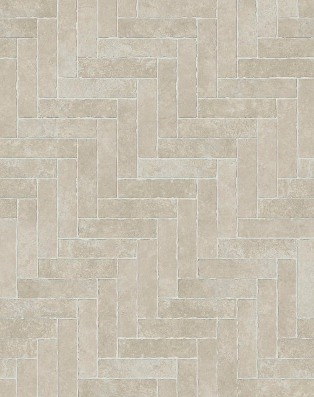 Alnwick Ivory Distressed Edge Porcelain Brick Tiles