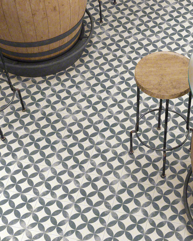 Arles Mono Decorative Patterned Tiles