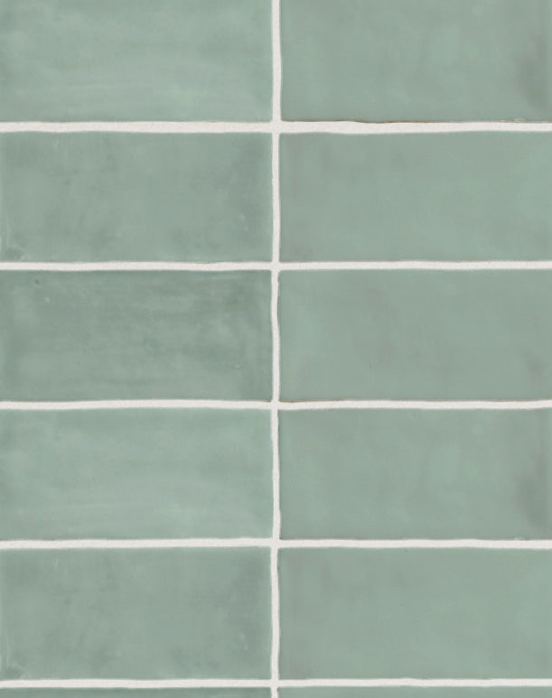 Arta Seafoam Gloss Brick Tiles