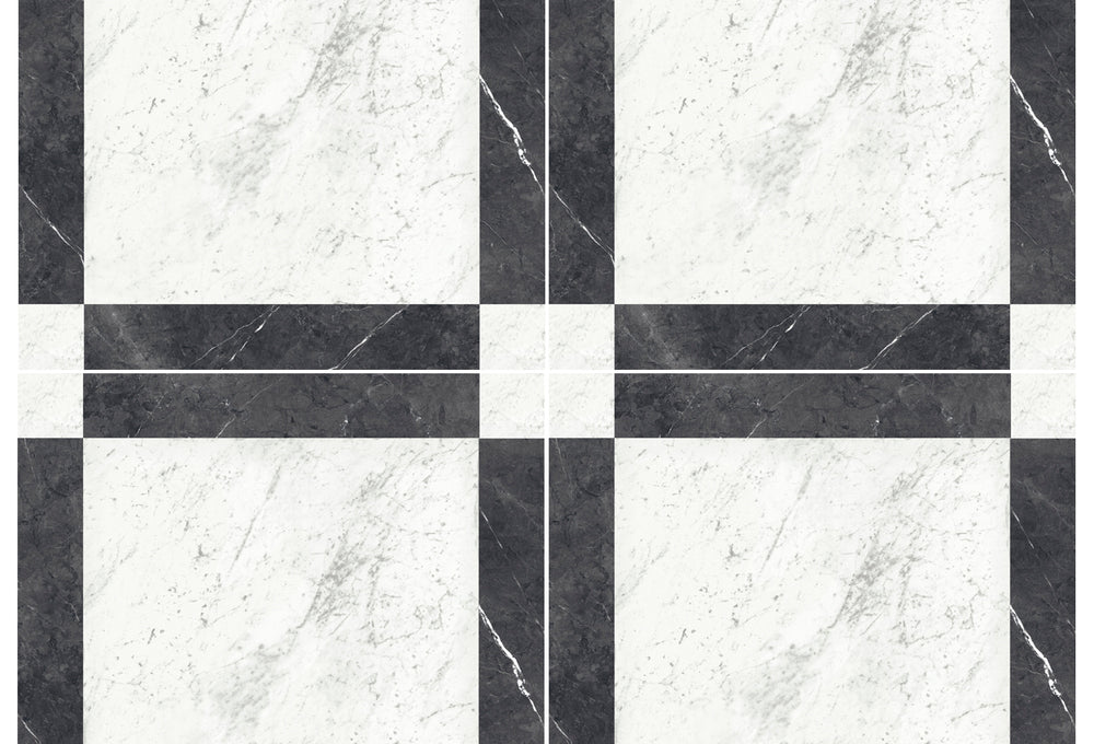 Berrittini Cassettone Marble Effect Porcelain Tiles