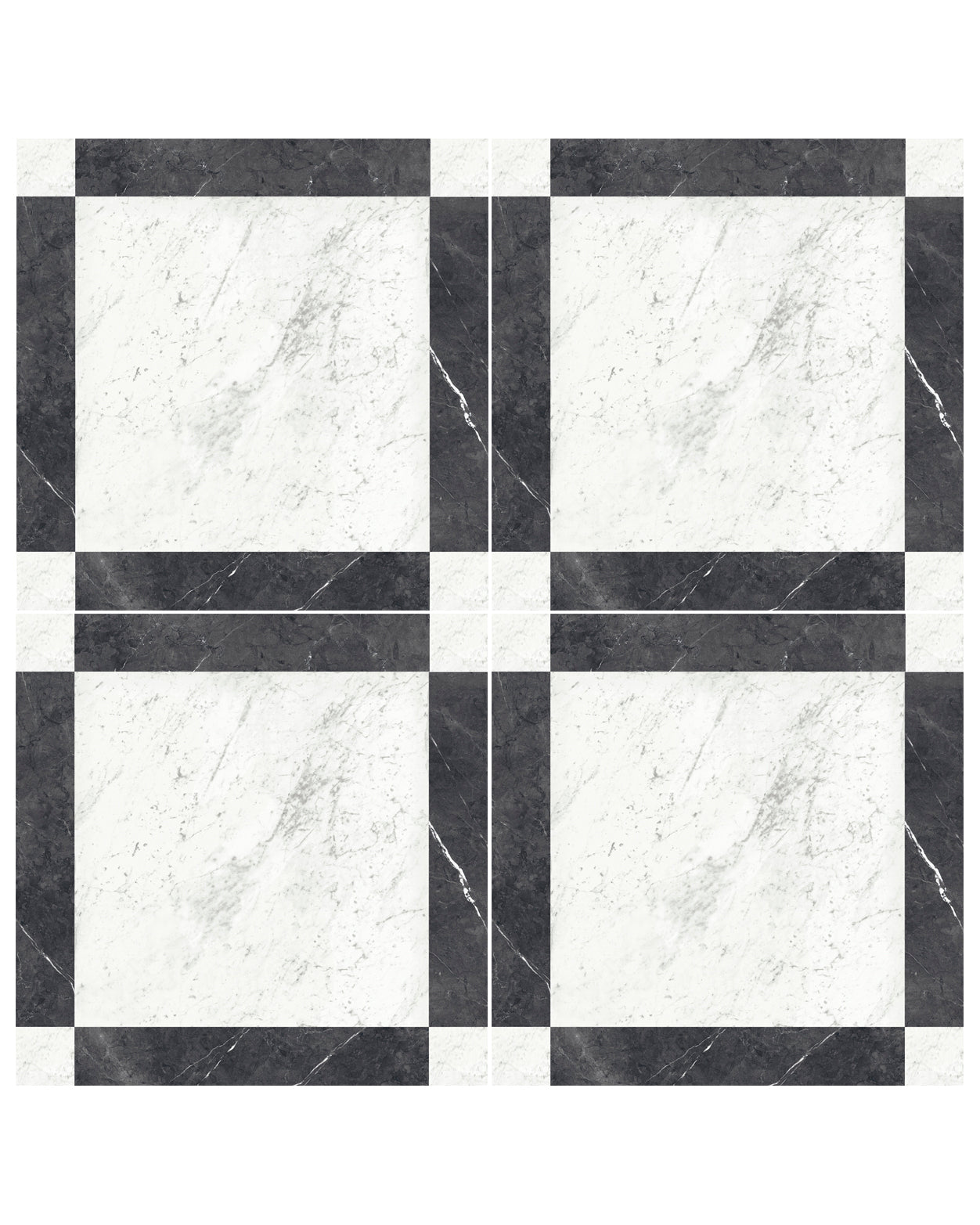 Berrittini Cassettone Marble Effect Porcelain Tiles