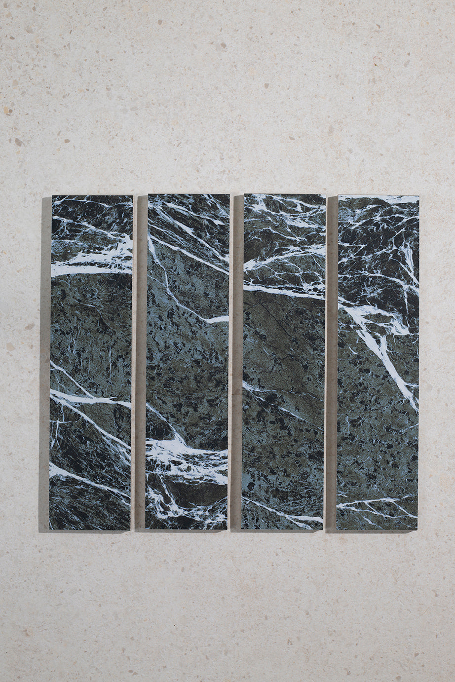 Berrittini Verde Alpi Marble Effect Metro Tiles