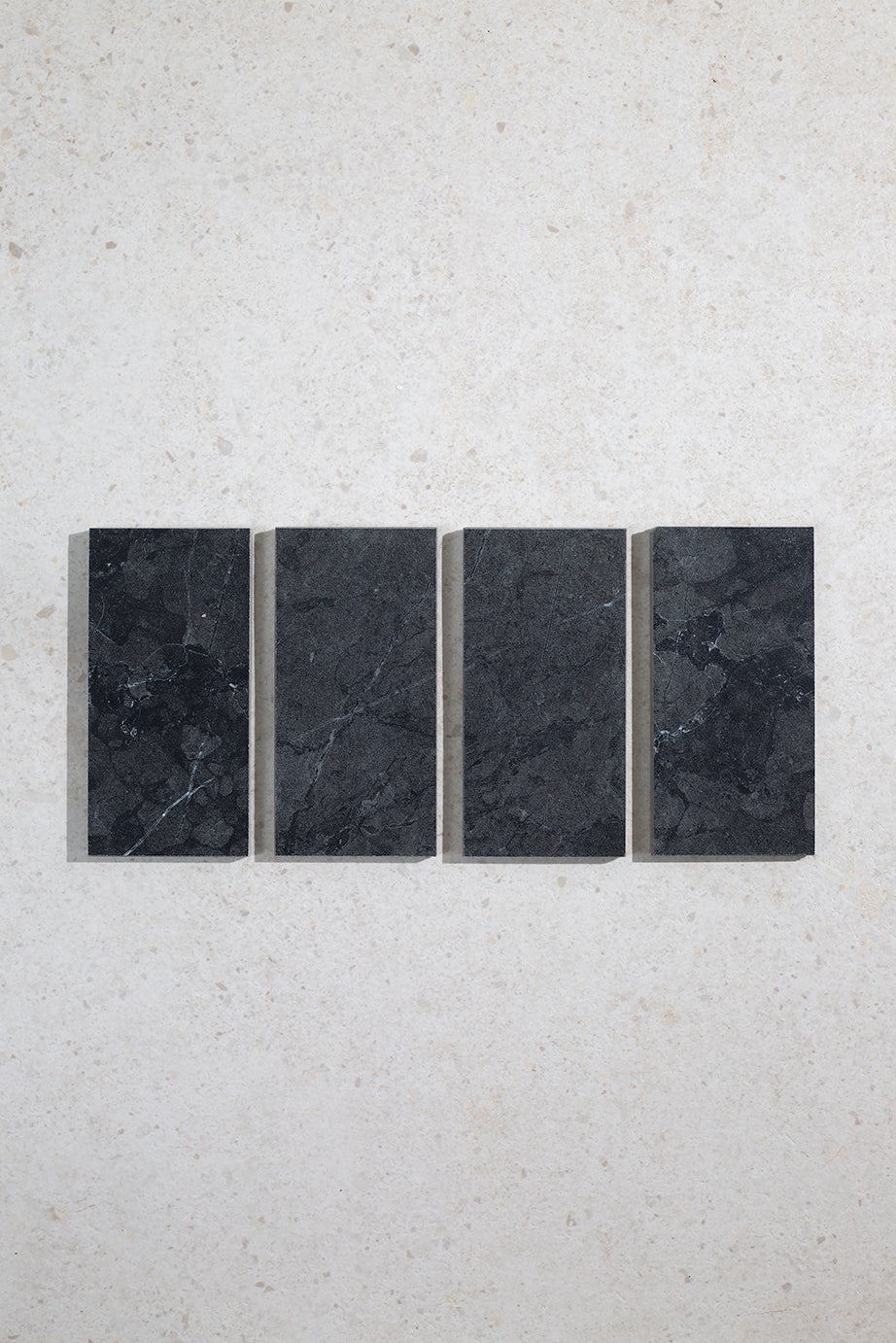 Berrittini Nero Marquina Marble Effect Brick Tiles