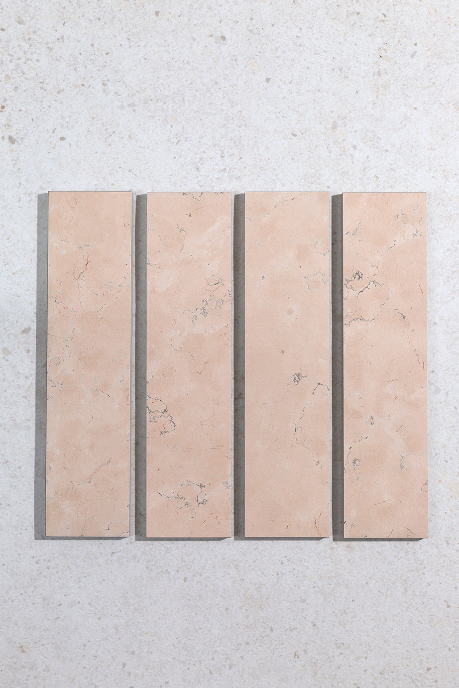 Berrittini Rosa Perlino Marble Effect Metro Tiles