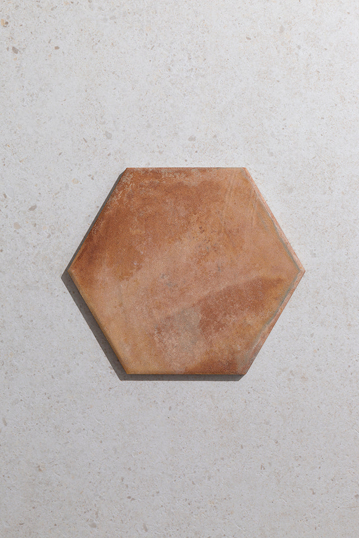 Campello Cotto Hexagon Terracotta Effect Tiles