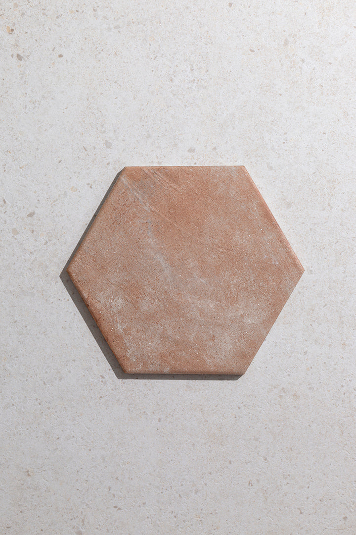 Campello Rosato Hexagon Terracotta Effect Tiles