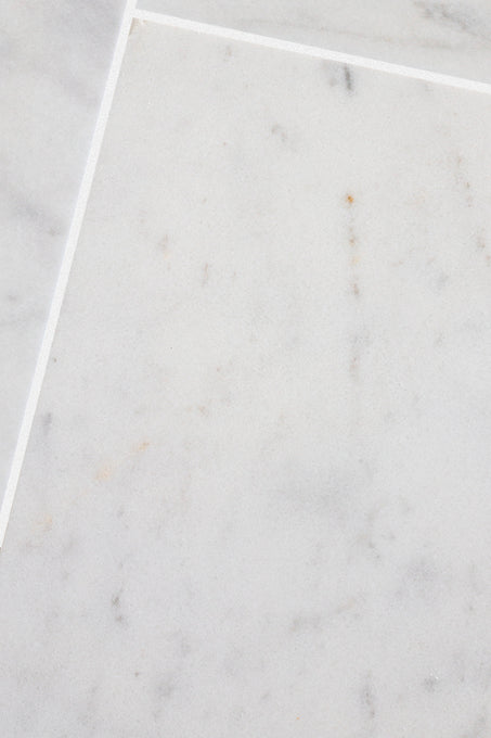 Carrara Bianco Honed Marble Tiles