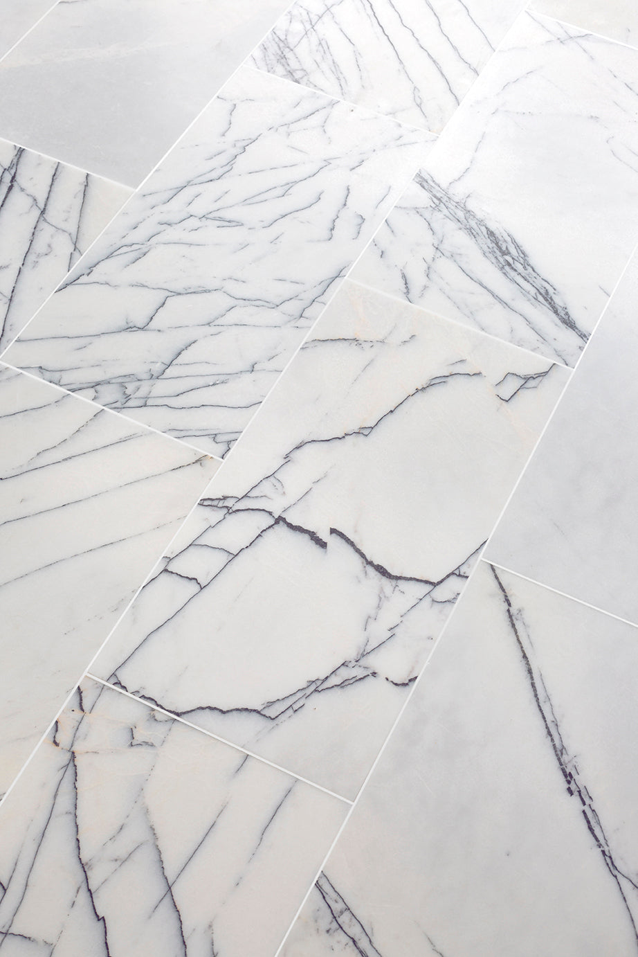 Carrara Viola Honed Marble Tiles