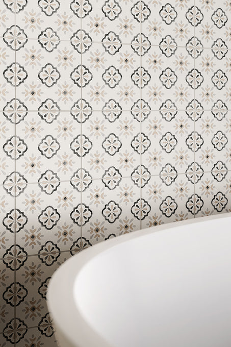 Casablanca Amina Patterned Porcelain Tiles