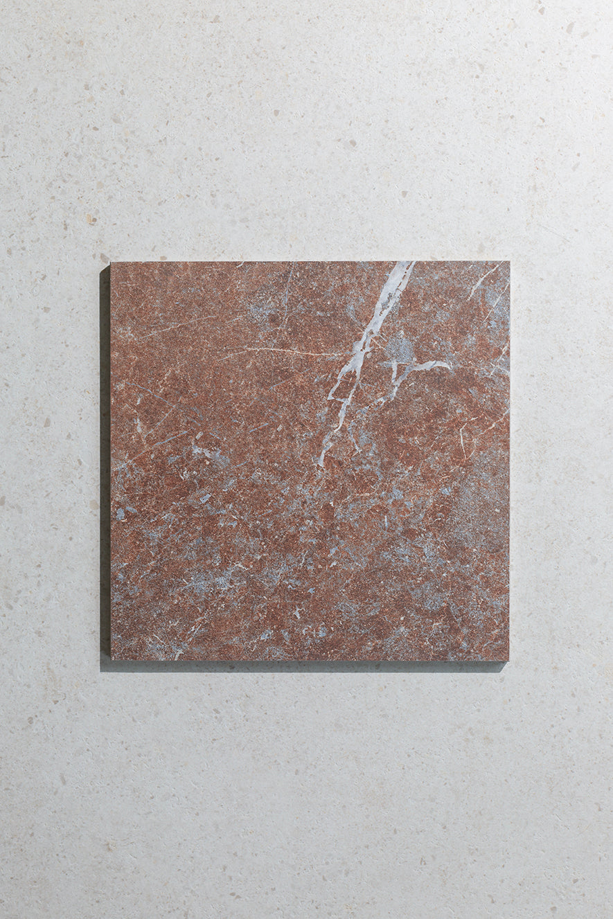 Chalfont Antiqued Red Marble Effect Tiles