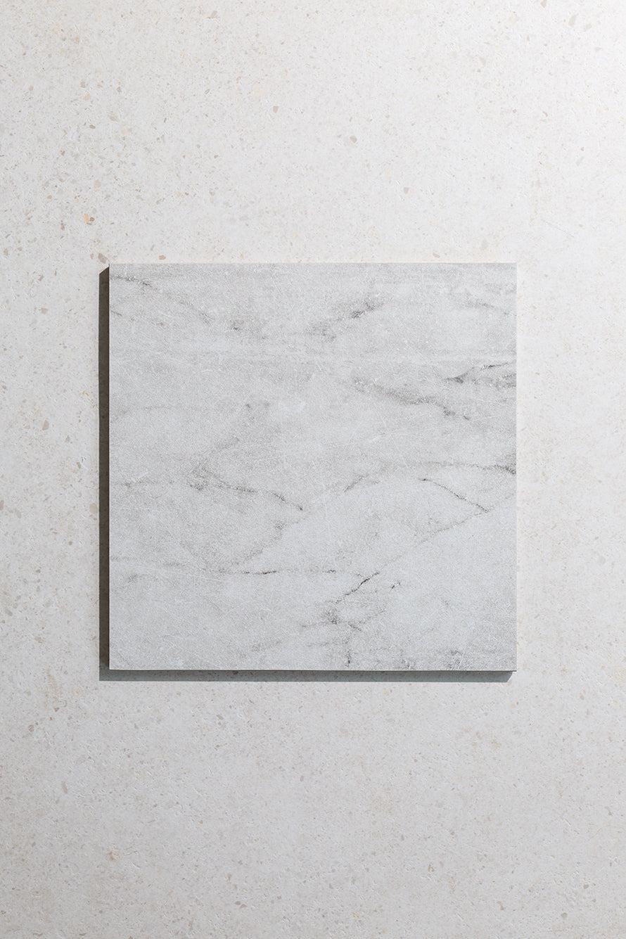 Chalfont Antiqued White Marble Effect Tiles