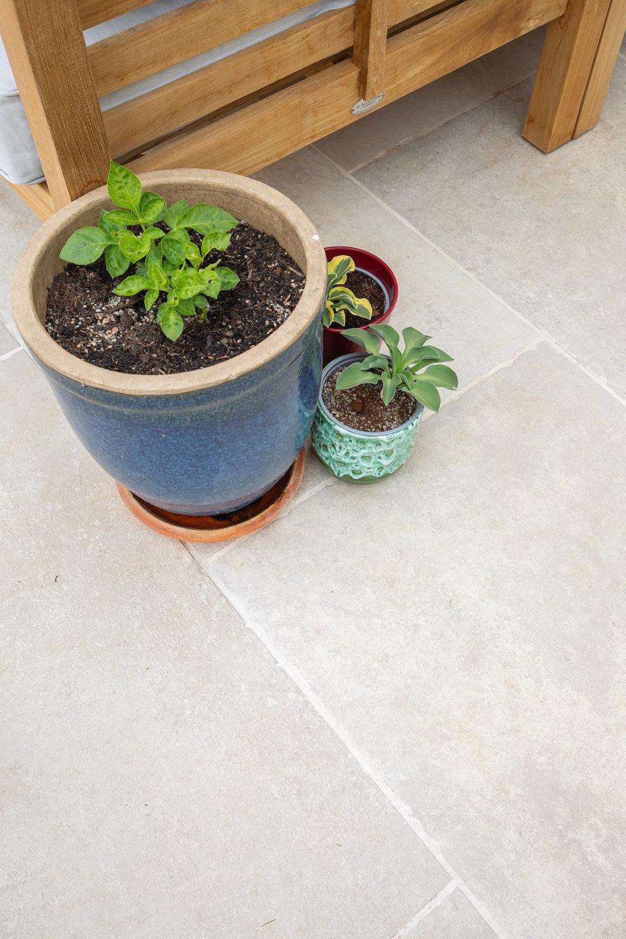 Chastleton Ivory Stone Effect Porcelain Paving