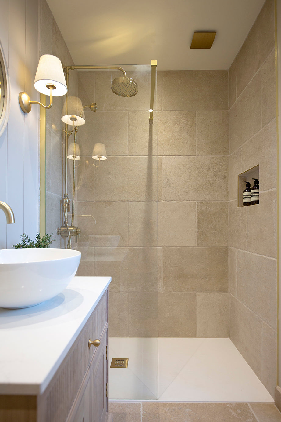 Chastleton Ivory Stone Effect Porcelain Tiles