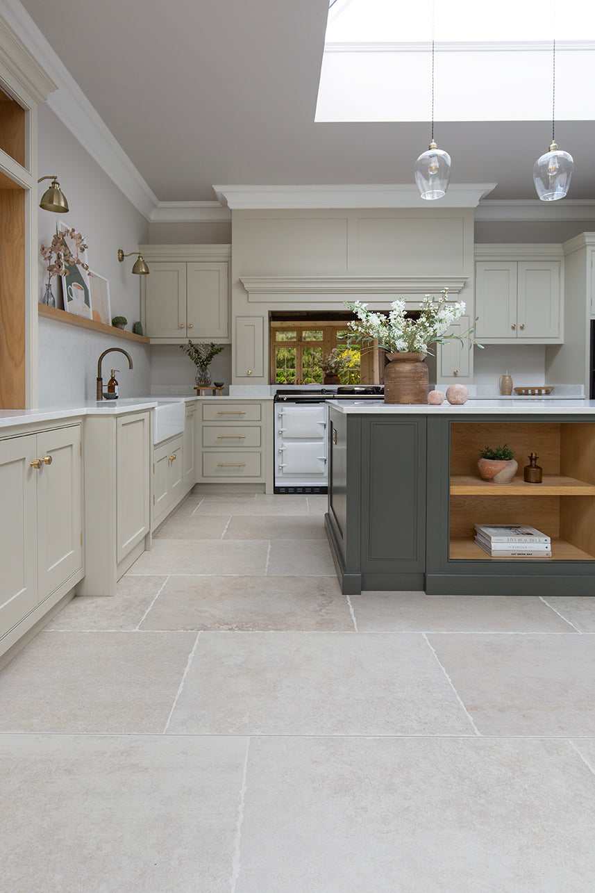 Chastleton Ivory Stone Effect Porcelain Tiles