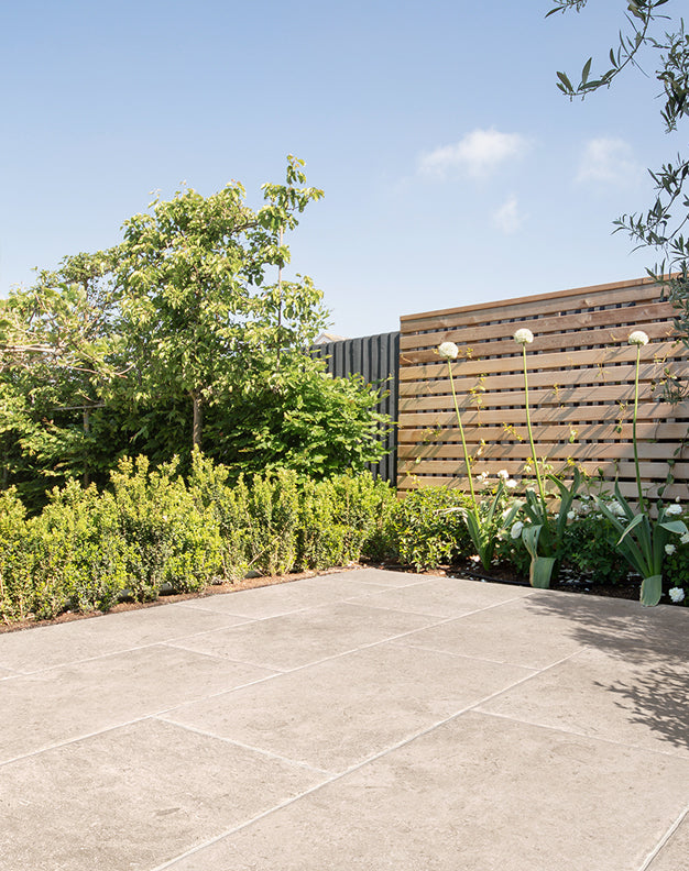 Corinthian Beige Stone Effect Porcelain Pavers