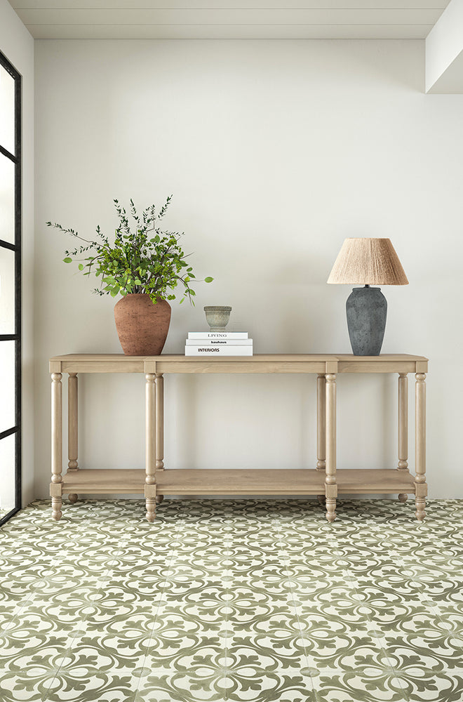 Deia Verde Decorative Patterned Tiles