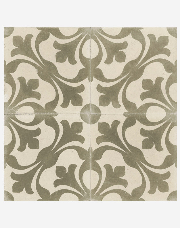 Deia Verde Decorative Patterned Tiles