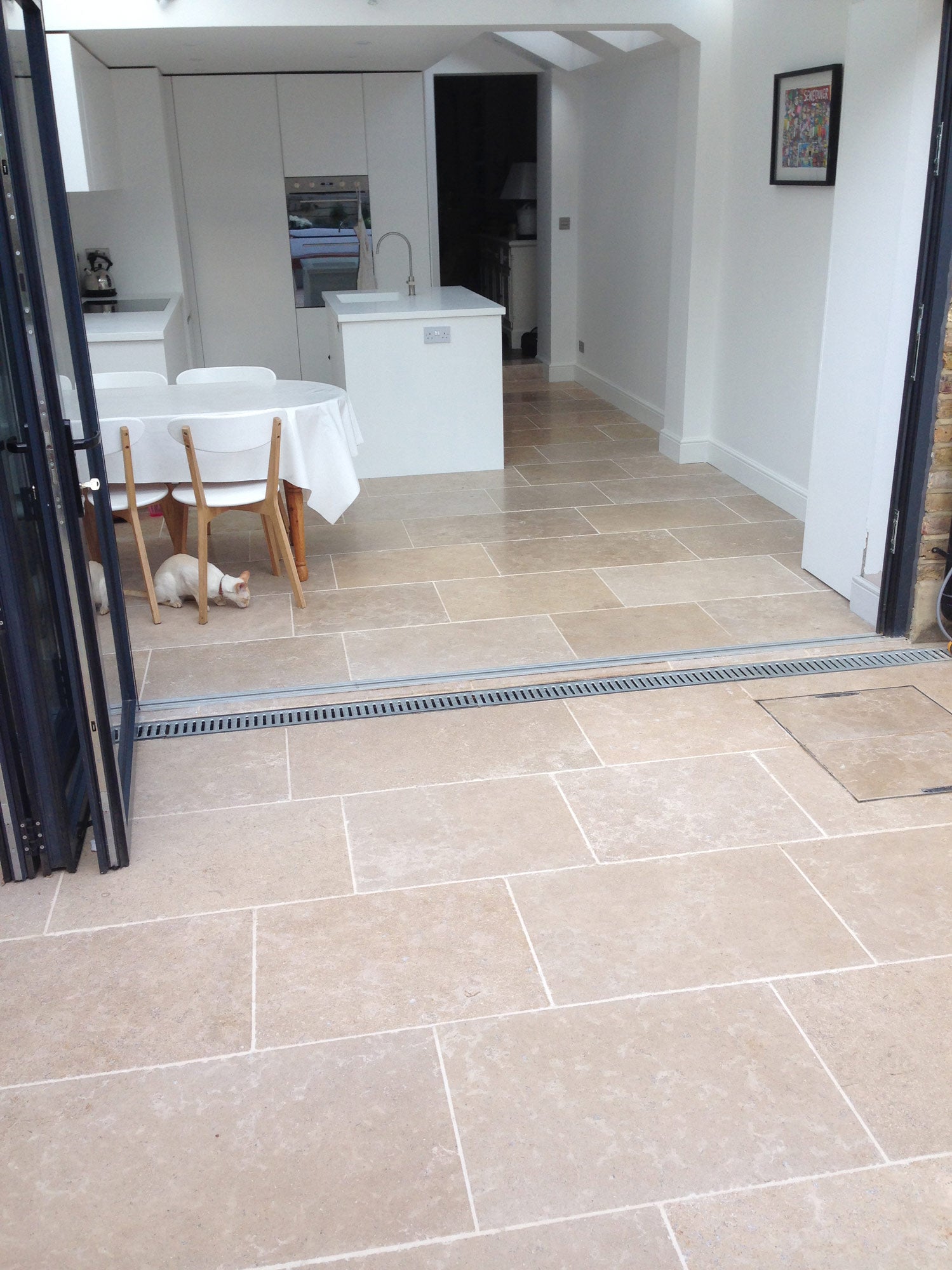 Dijon Tumbled Limestone Pavers