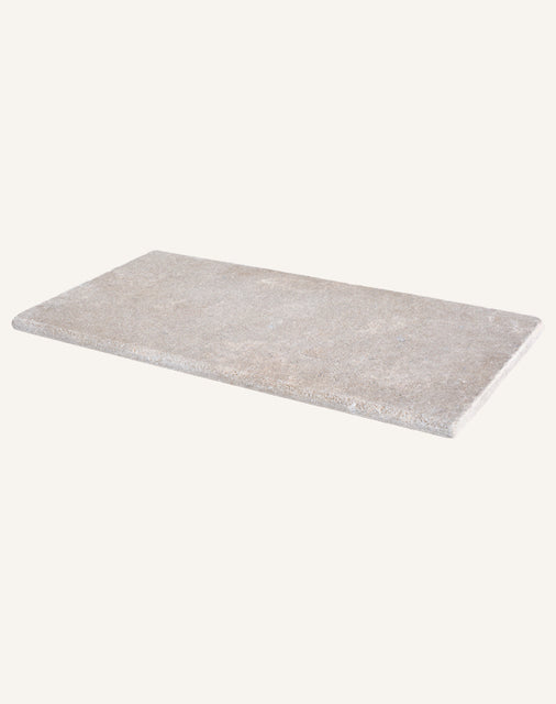 Dijon Seasoned Limestone Bullnose Coping Stone