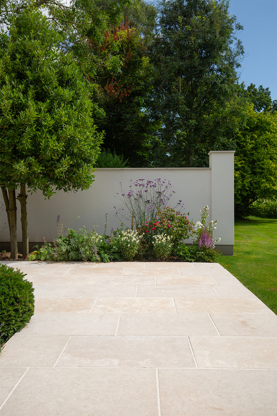 Dijon Tumbled Limestone Pavers