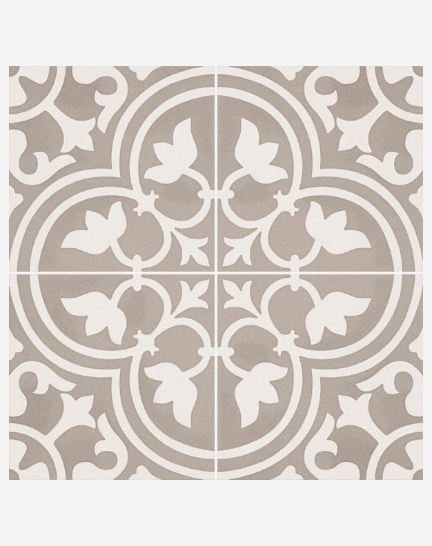 Fiorella Hessian Decorative Patterned Tiles