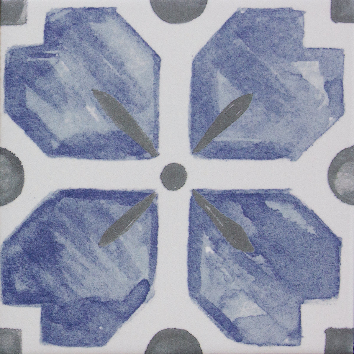 Frida Blue Patterned Tiles