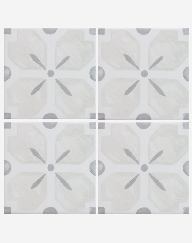 Frida Natural Patterned Tiles