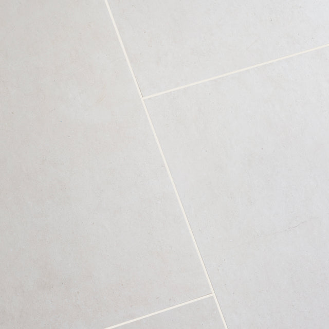 Frome White Stone Effect Porcelain Tiles