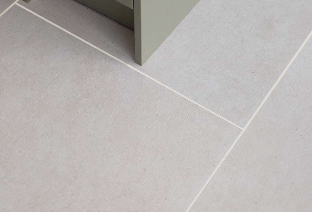 Frome White Stone Effect Porcelain Tiles