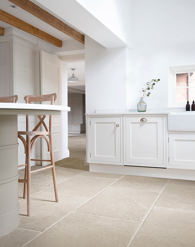 Hambleton Beige Textured Stone Effect Porcelain