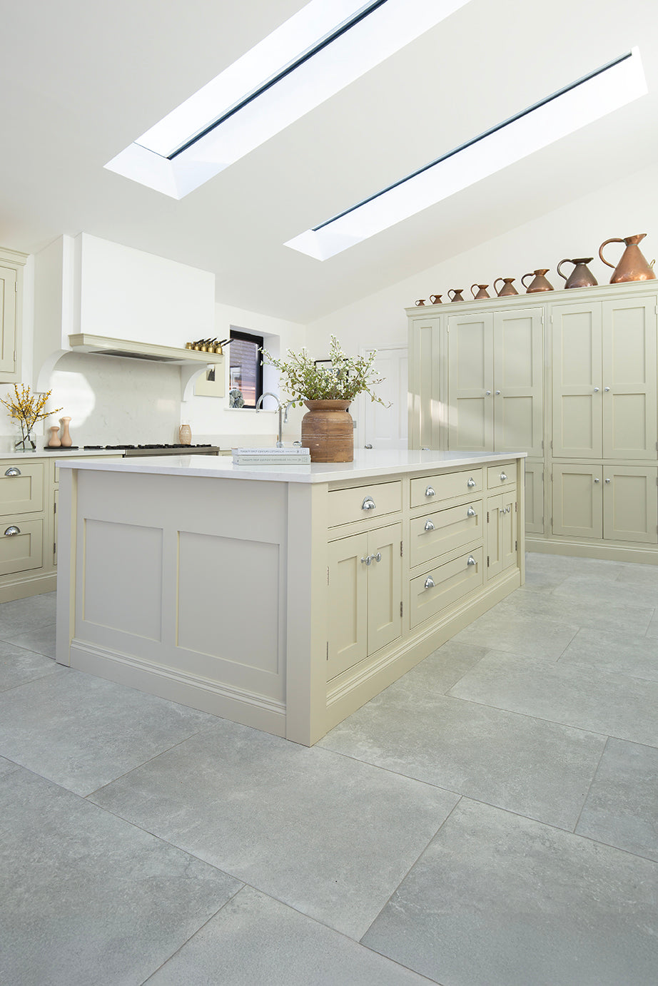 Hambleton Grey Textured Stone Effect Porcelain