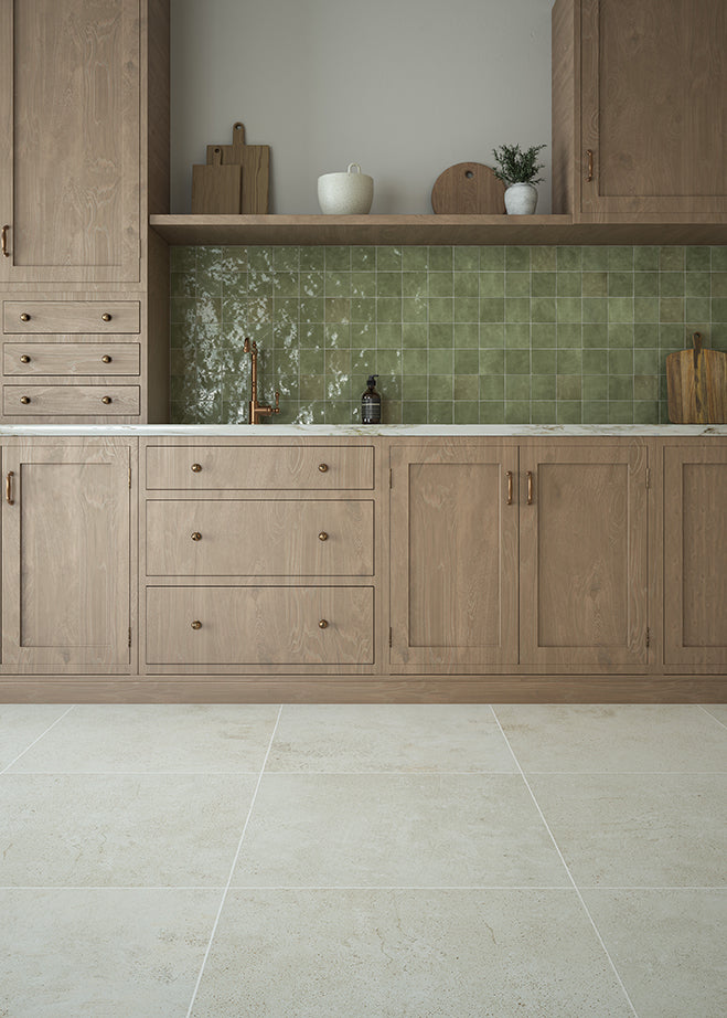 Harley Ivory Concrete Effect Porcelain Tiles