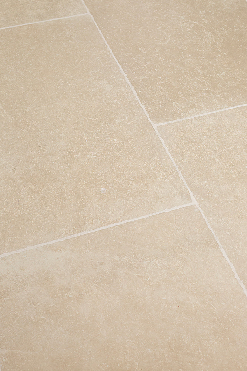 Hemley Beige Stone Effect Porcelain Tiles