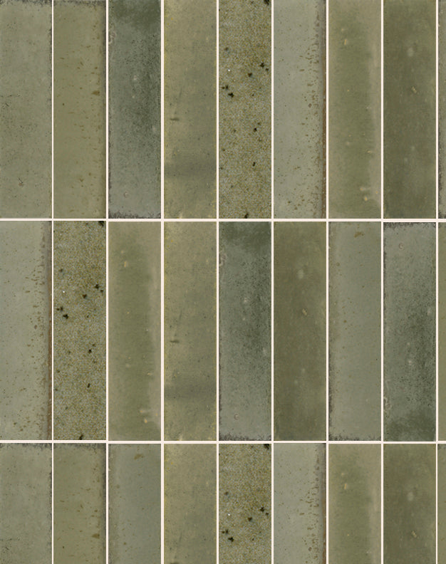 Hockley Antiqued Sage Metro Tiles