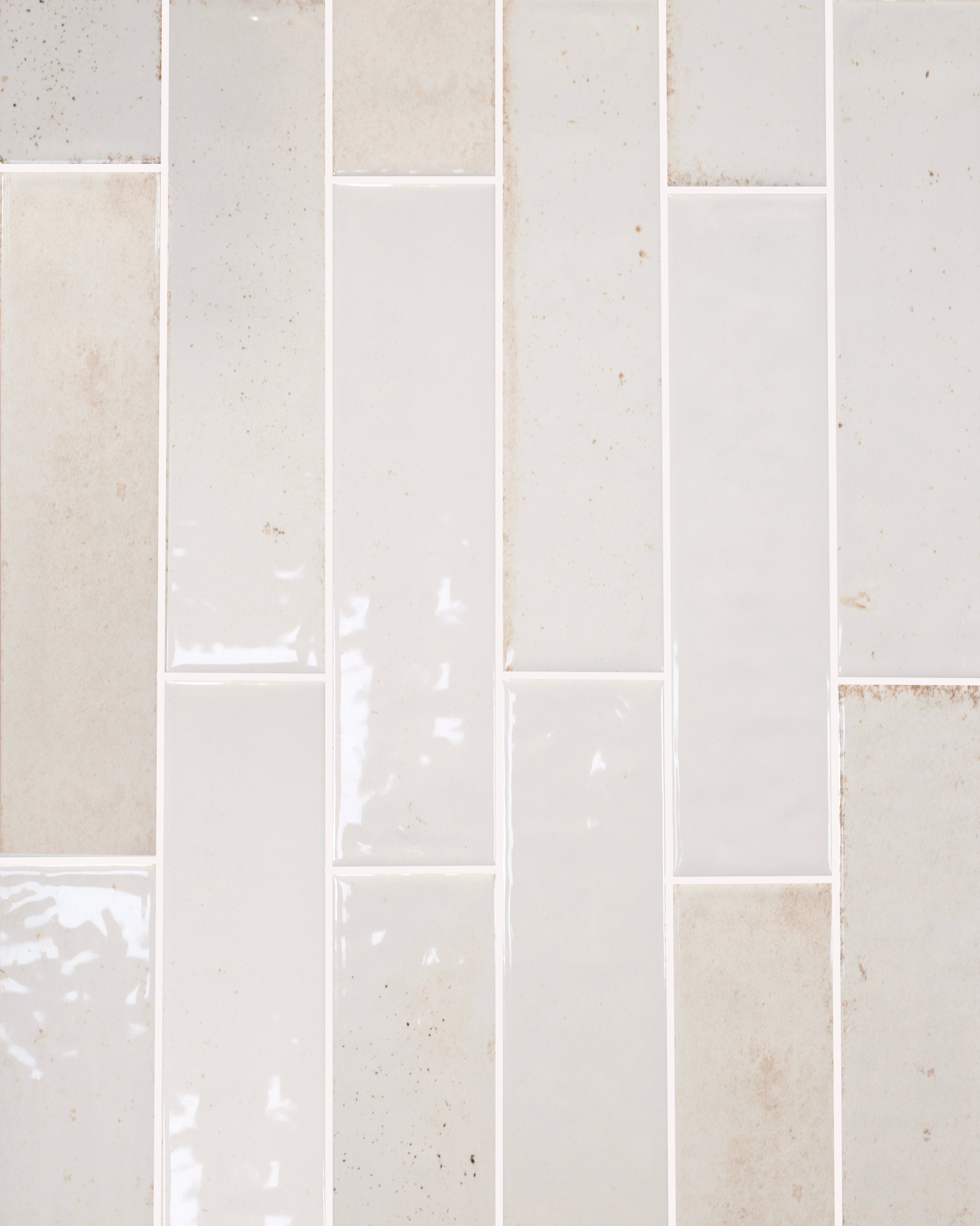 Hockley Antiqued White Metro Tiles