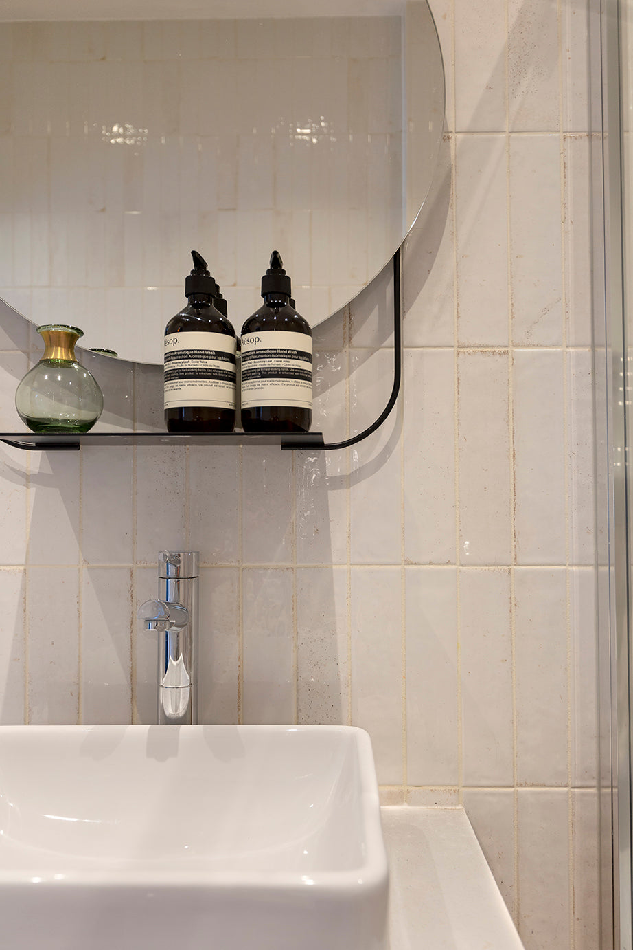 Hockley Antiqued White Metro Tiles