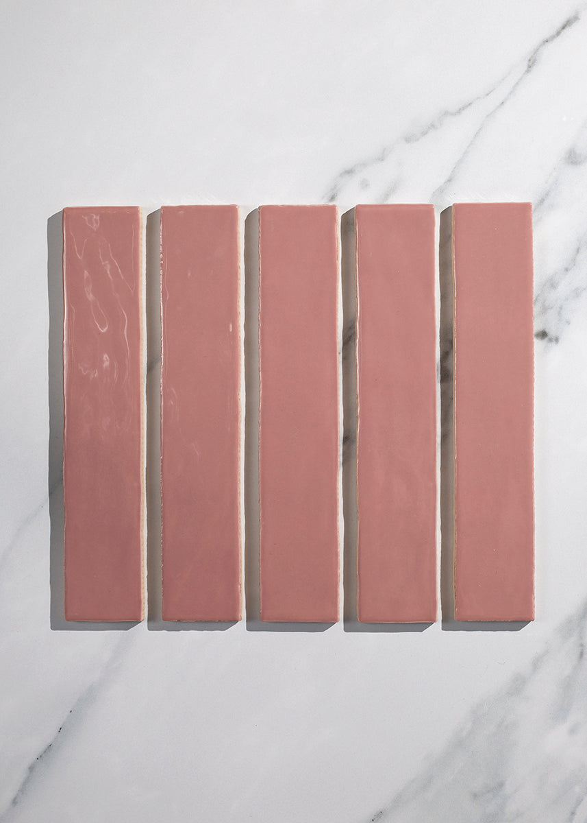 Jelly Raspberry Gloss Metro Tiles