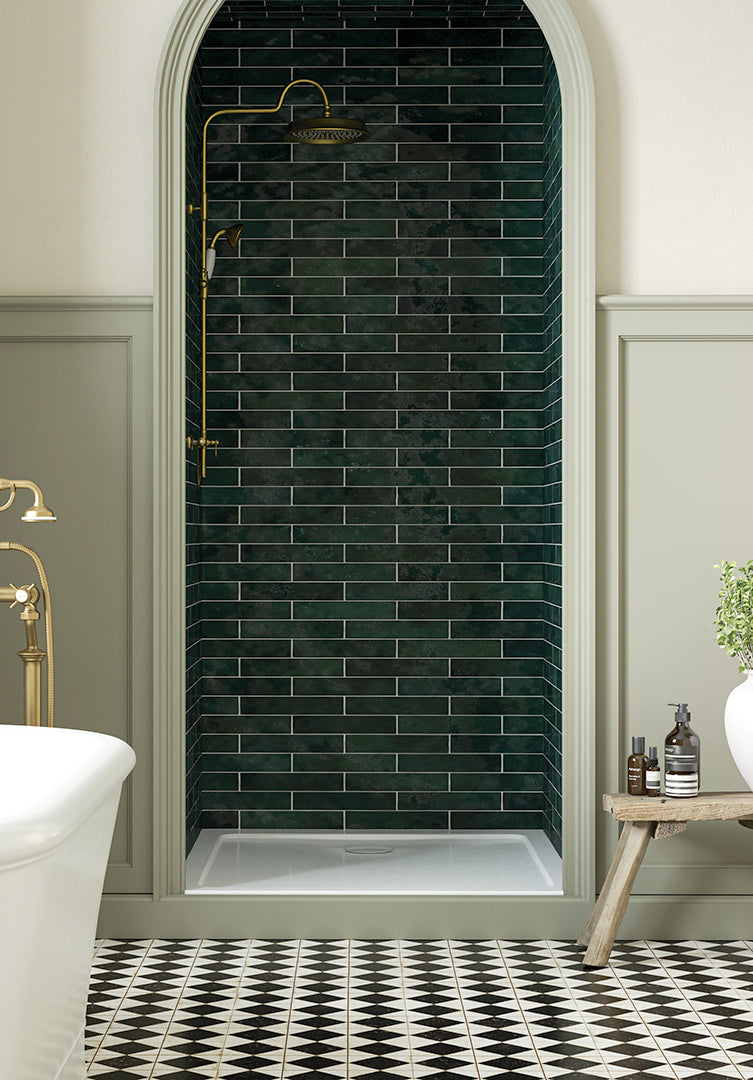 Jelly Avocado Gloss Metro Tiles