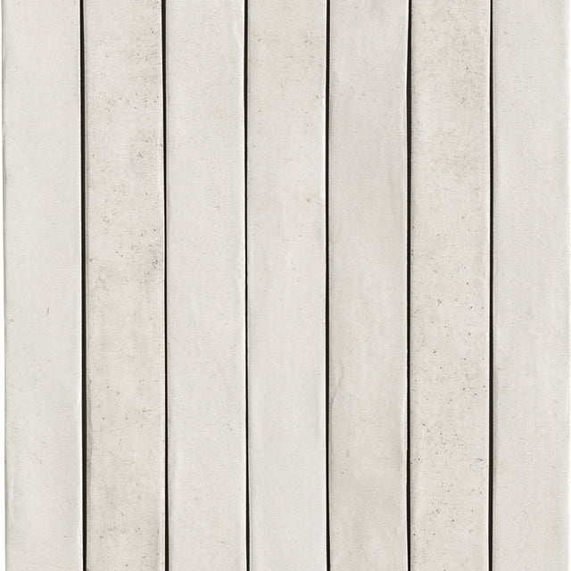 Luella Blanched White Gloss Metro Tiles