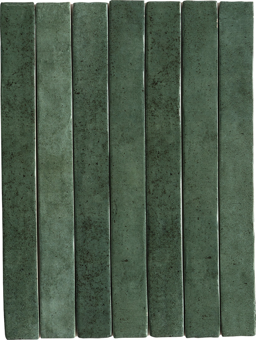 Luella Emerald Green Gloss Metro Tiles