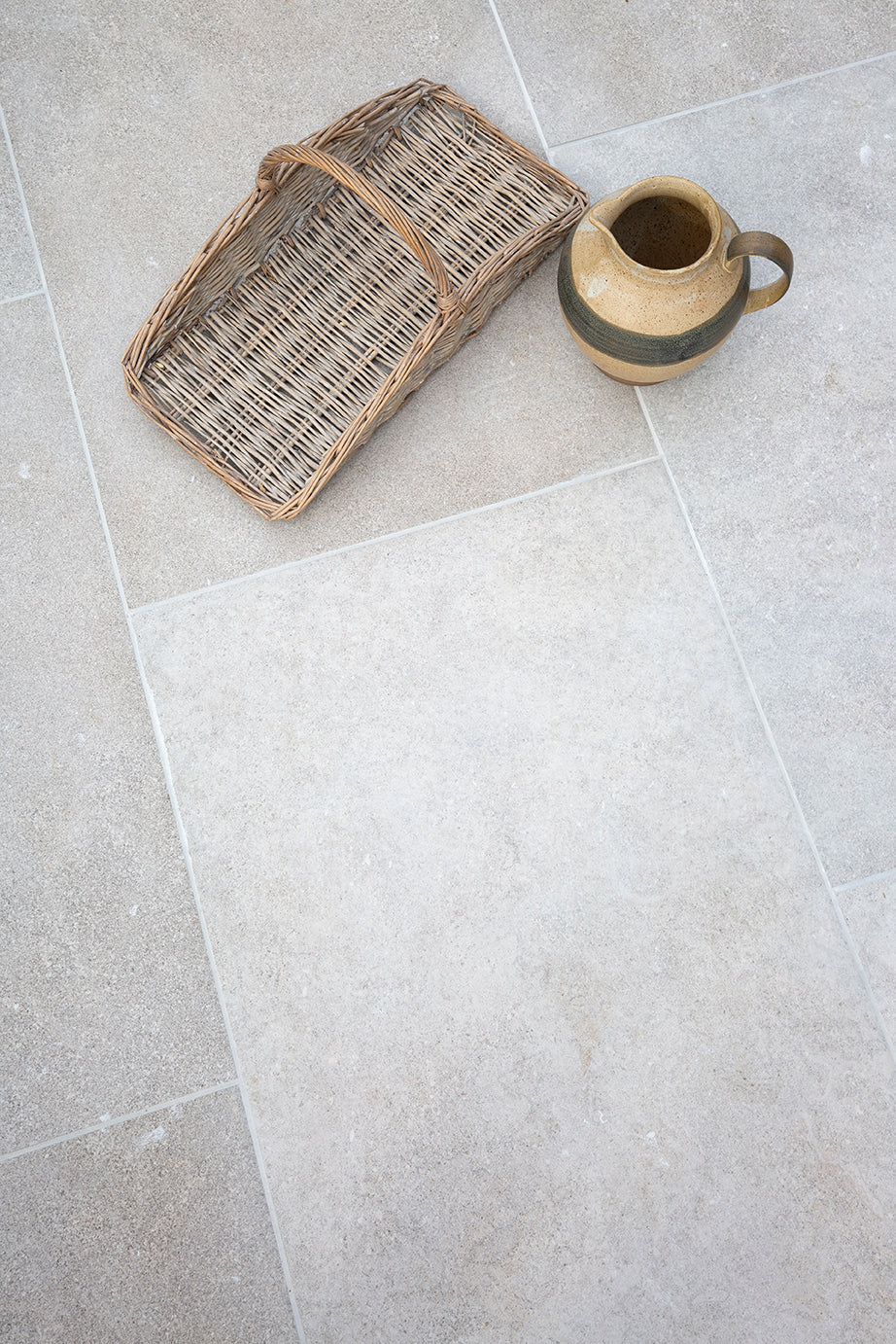 Lullington Grey Stone Effect Porcelain Pavers