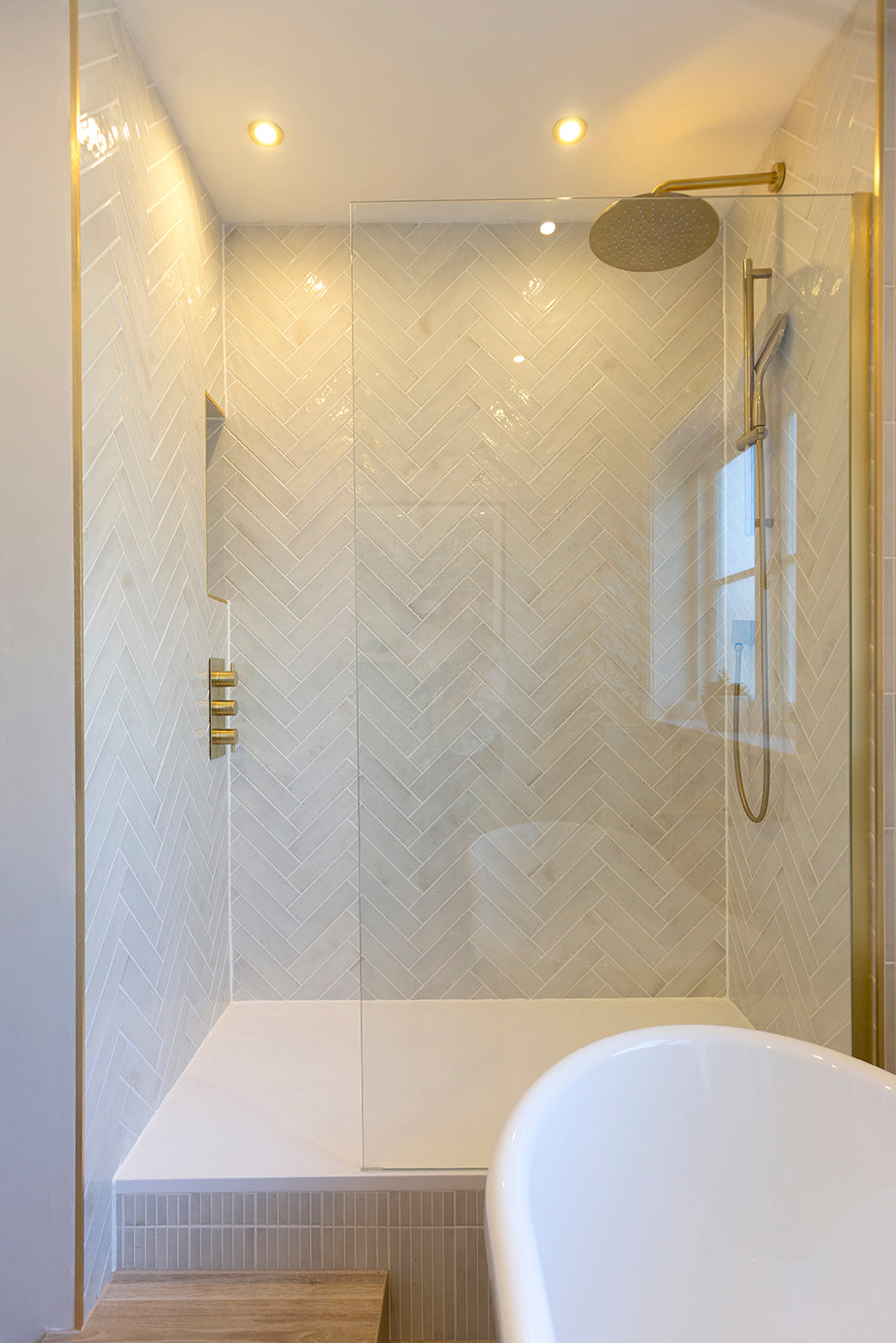 Nori Pearl Gloss Metro Tiles