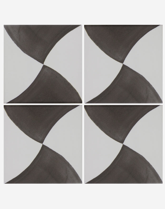 Novella Monochrome Patterned Tiles