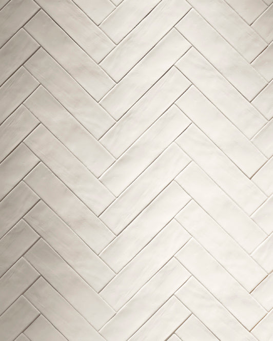 Orkney White Ceramic Metro Tiles