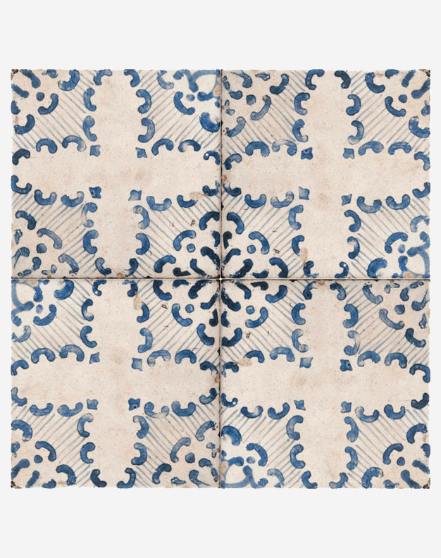 Pamplona Blanco Patterned Porcelain Tiles