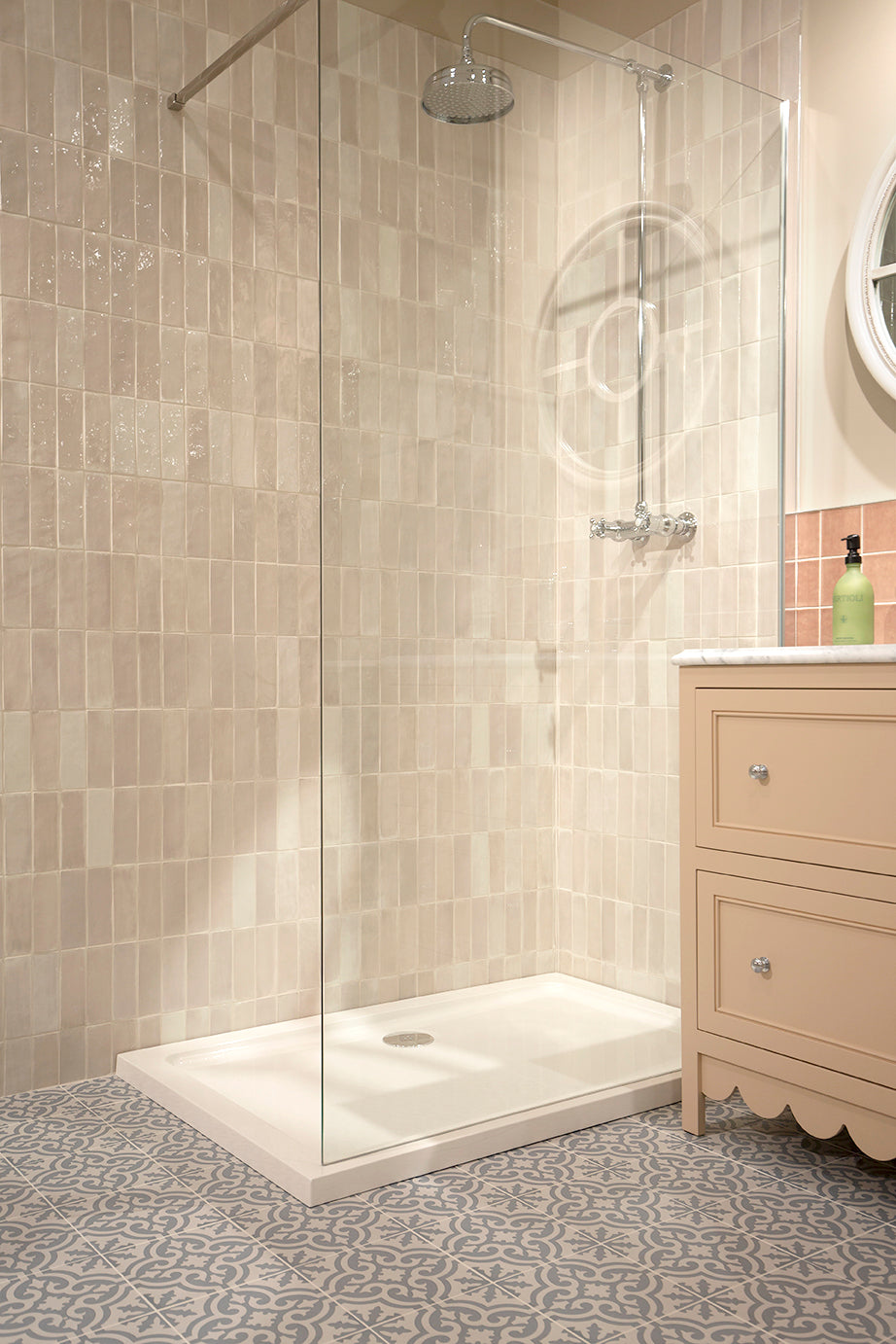 Pastello Seashell Gloss Metro Tiles