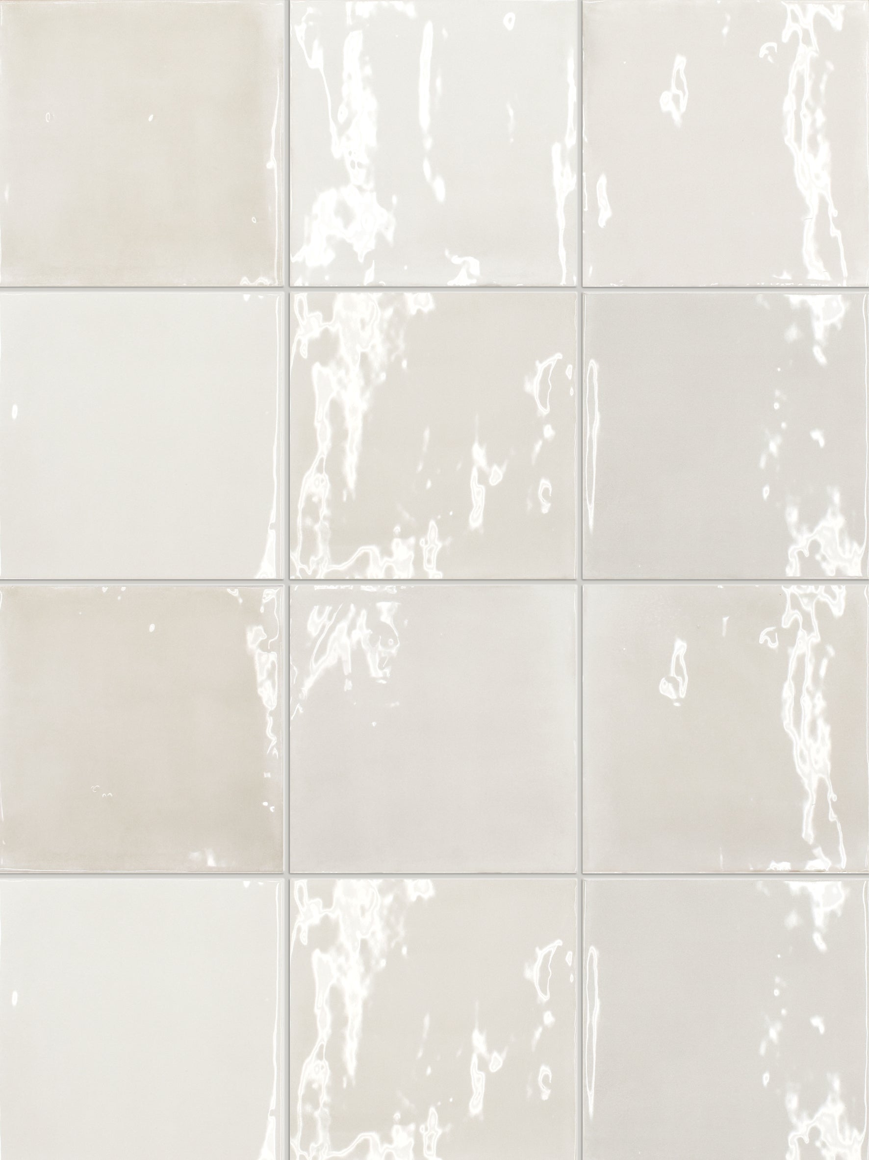 Pastello Seashell Gloss Square Tiles